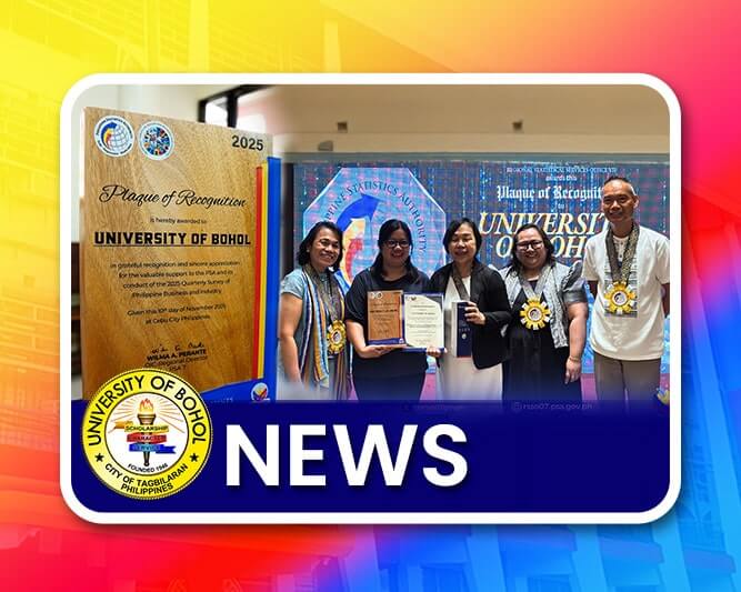 PSA Honors UBohol for Support to National Statistical Survey